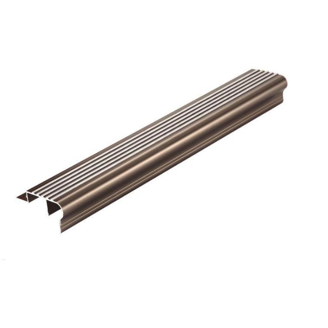 UNION PISO BRONCEADA DESNIVEL 1 MT