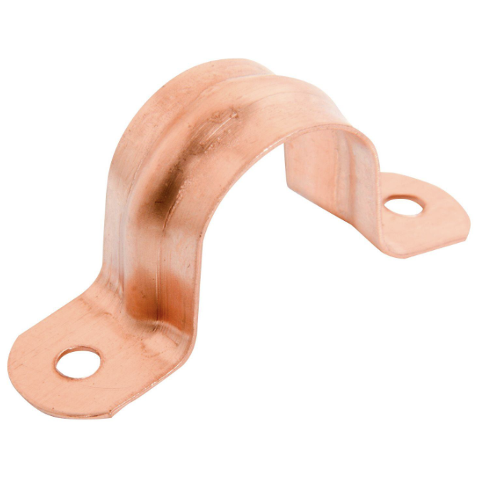 ABRAZADERA COBRE 1.