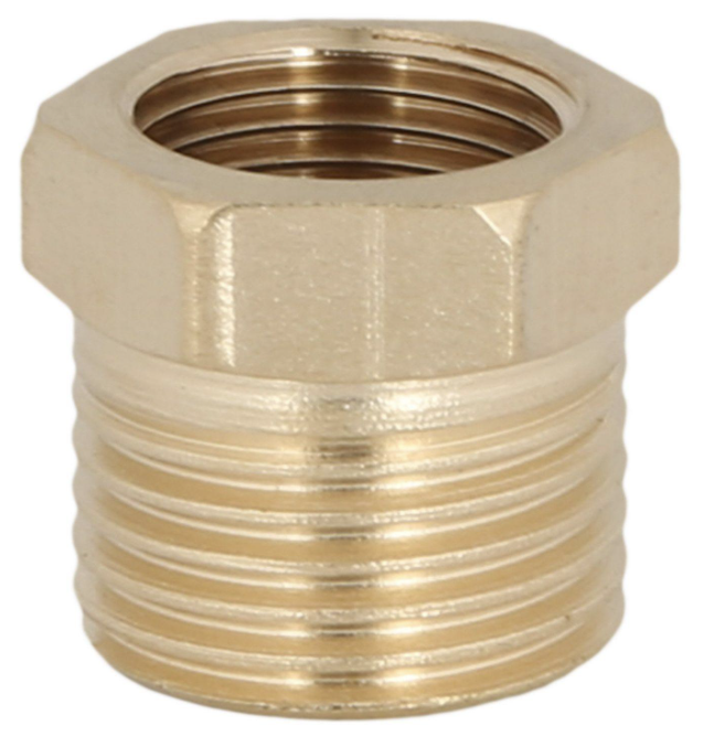 BUSHING BRONCE 1/2 HE - 3/8 HI IZQUIERDO
