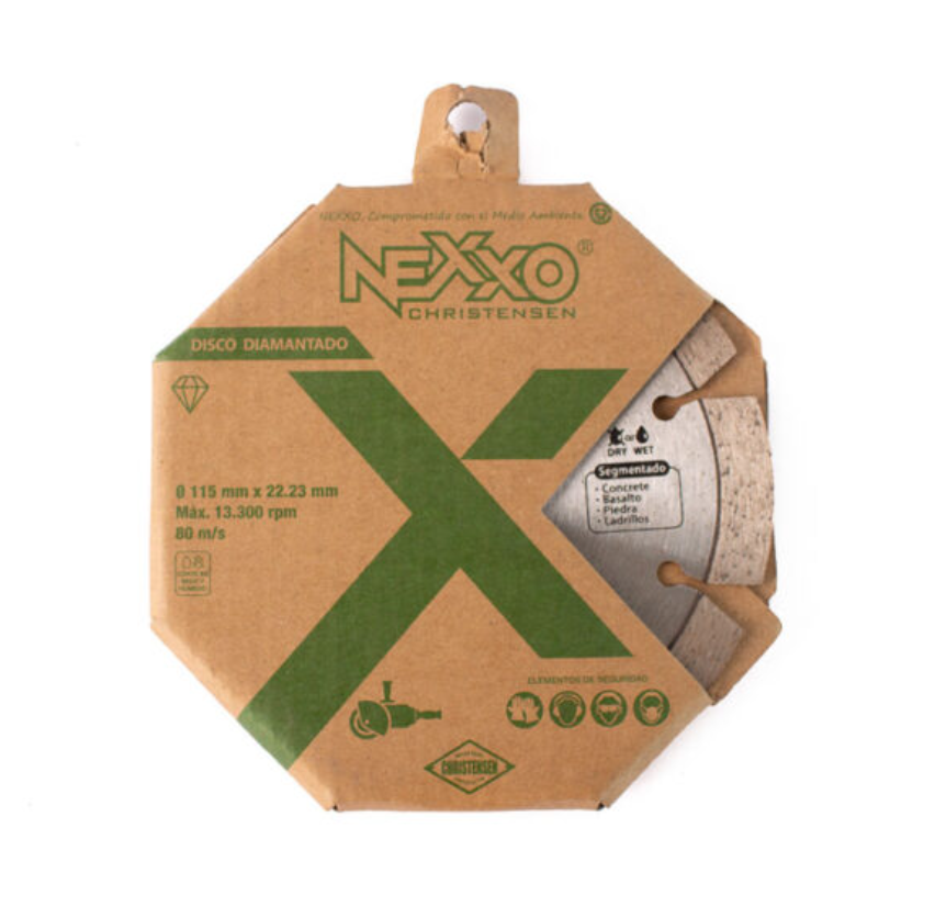 DISCO CORTE DIAMANTADO 4,5 SEGMENTADO NEXXO