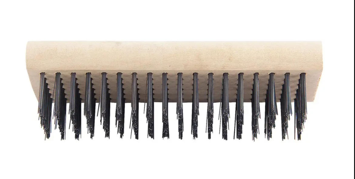 ESCOBILLA ACERO SIN MANGO 1 A/O HELA