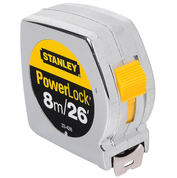 HUINCHA MEDIR 8.0 MT STANLEY 33428