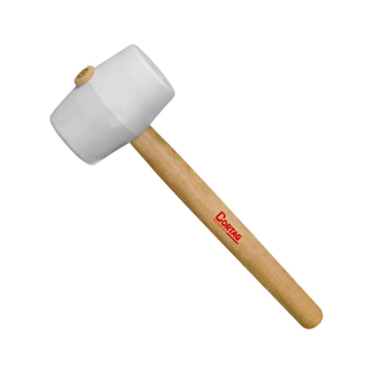 MARTILLO DE CAUCHO BLANCO 50MM CORTAG