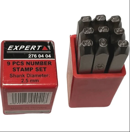 NUMERACION DE GOLPE 2.5MM TAIWAN/INDIA