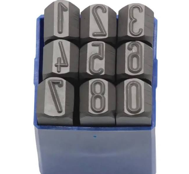 NUMERACION DE GOLPE 5MM ALEMAN