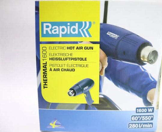 PISTOLA CALOR RAPID 1600W 60/550 GRADOS