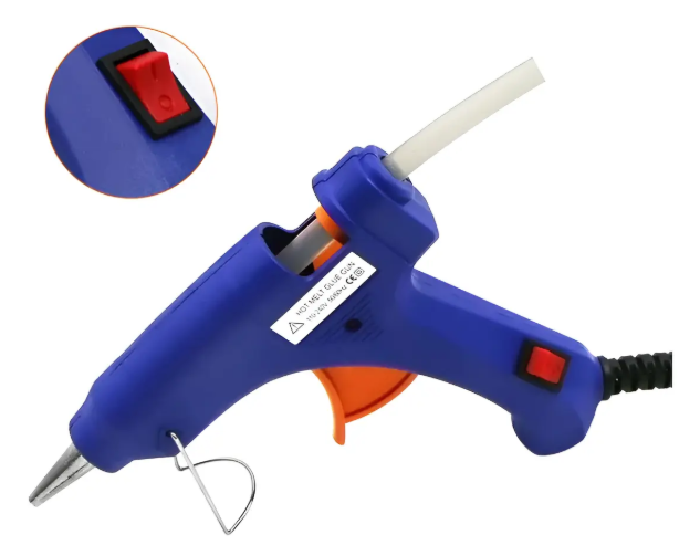 PISTOLA ELECT.P/SILICONA DECORACION 12MM. 60WATT R