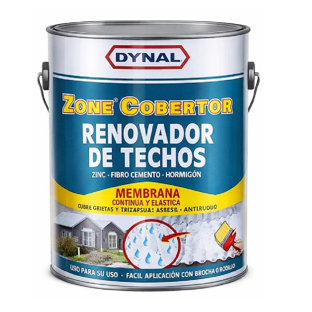 RENOVADOR DE TECHOS ZONE COBERTOR DYNAL GRIS TINETA
