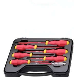 DESTORNILLADOR JGO ELECT. M/ROJO 7PZ STANLEY 65980