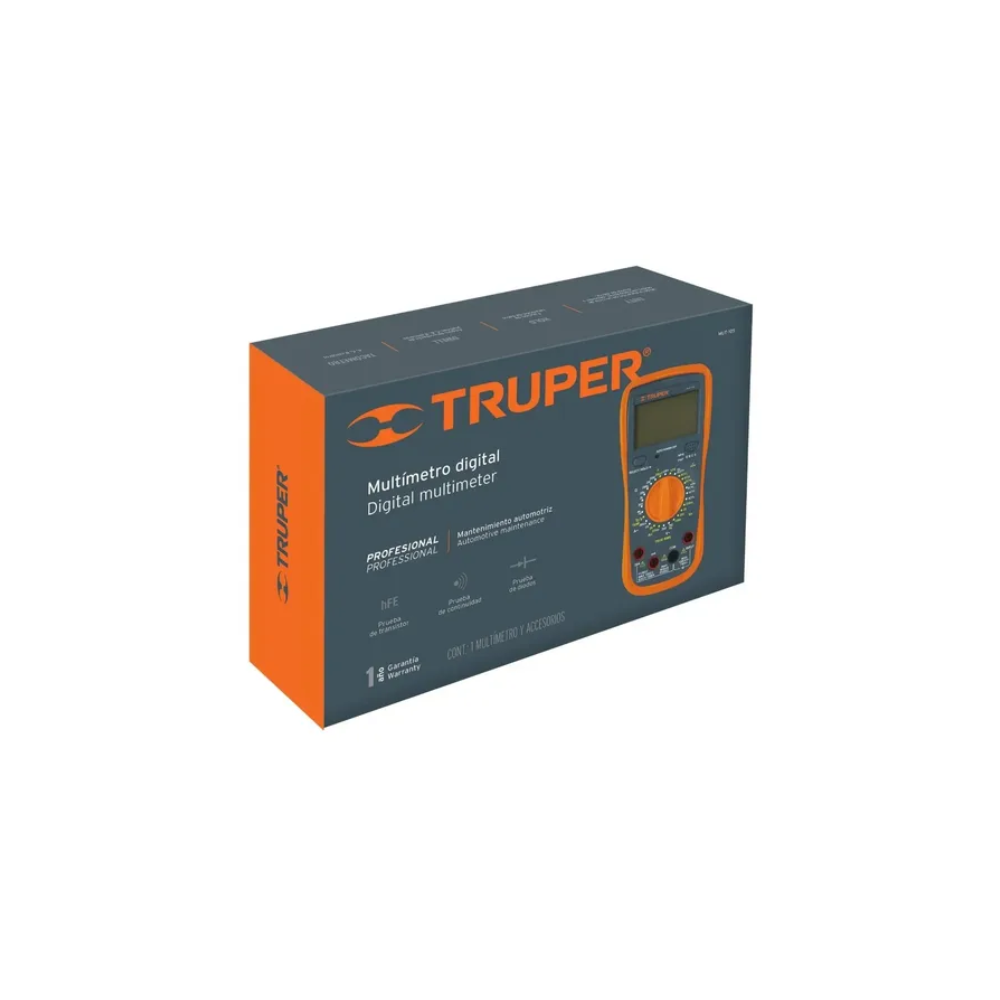 TESTER DIGITAL MOD. MUT-105 TRUPER AUTOMOTRIZ - Imagen 3