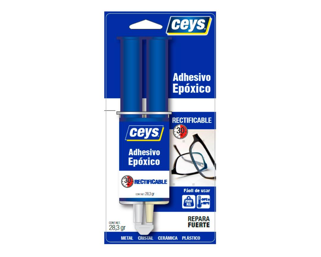 ADHESIVO EPOXICO CEYS RECTIFICABLE 28G (ARALDIT)