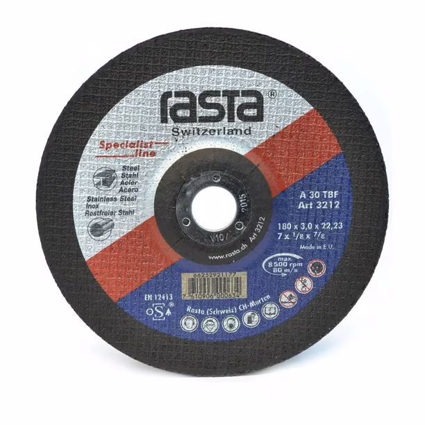 DISCO CORTE METAL 7 RASTA 3212/CONCAVO