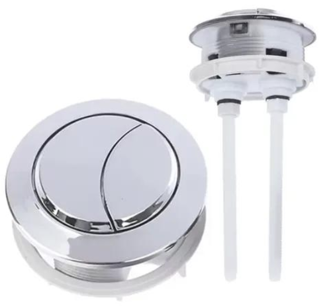 BOTON CROMADO 2-ETAPAS 48MM CTE