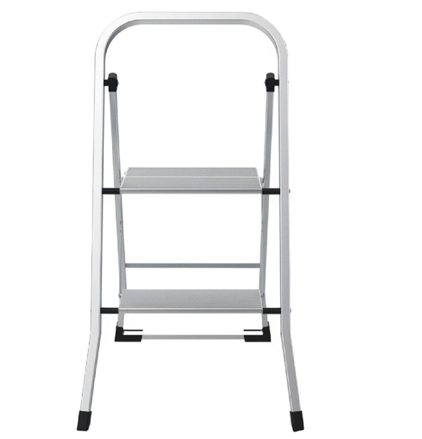 ESCALERA ALUM 2 PELD.+1 PLATAF. 0.91mt P/150KG
