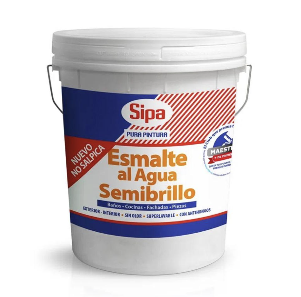 ESM AL AGUA SEMIBRILLO B I/N INTENSA TINETA SIPA