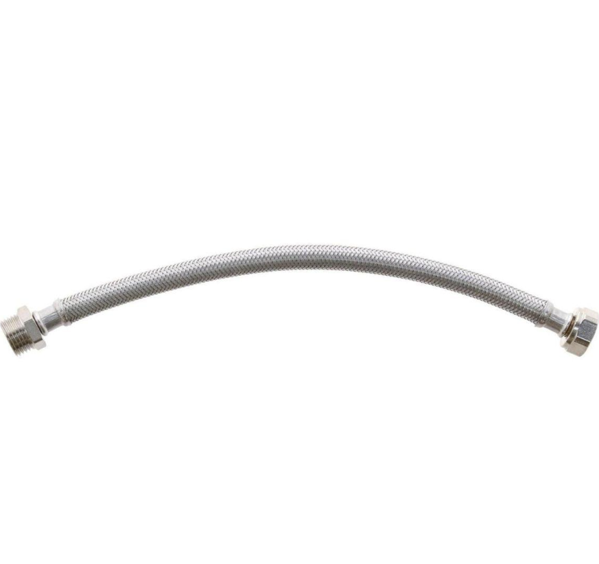 FLEXIBLE AGUA 30CM METAL HI-HI 1/2 X 3/8 COMISA