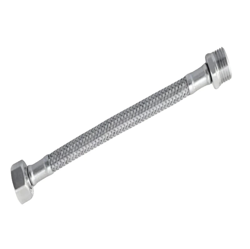 FLEXIBLE AGUA 40CM METAL HI-HE 1/2 STRETTO