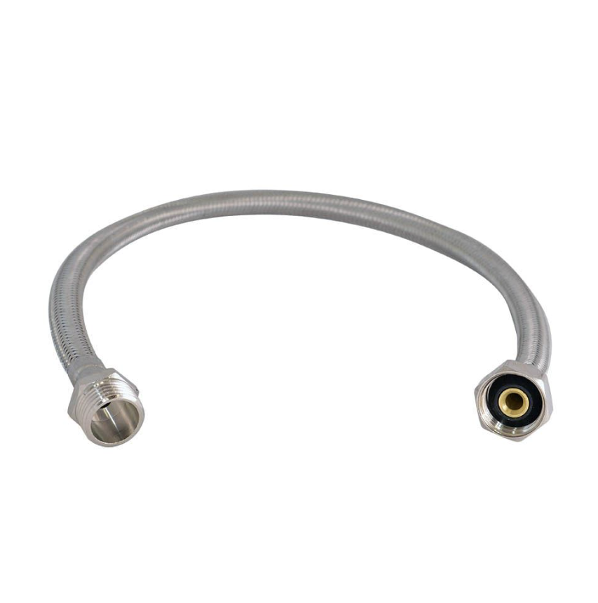 FLEXIBLE AGUA 50CM METAL HI-HI 1/2 COMISA