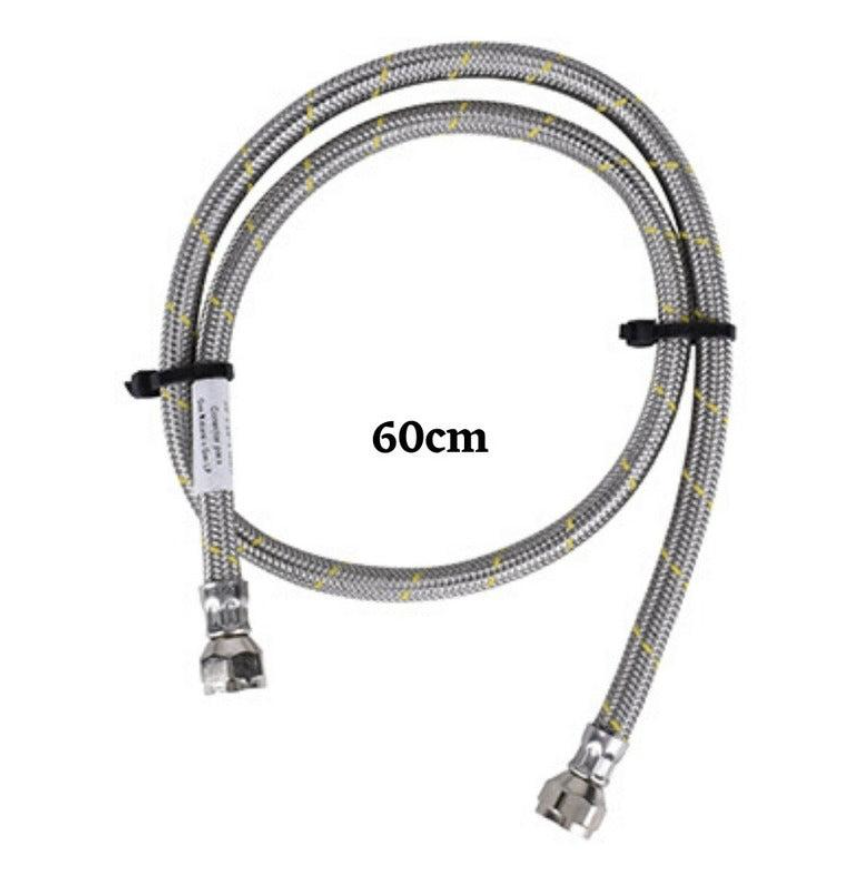 FLEXIBLE GAS 0.60MT 3/8HI IZQ. X1/2 HI COMISA