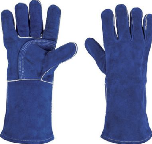 GUANTE SOLDADOR AZUL