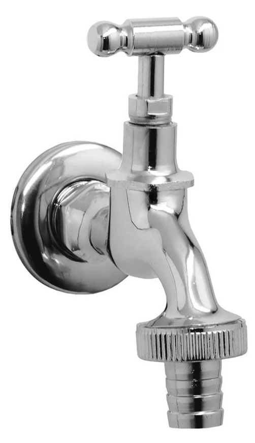 LLAVE LAVADORA CROM.PLUMBER 1/2 X 3/4 20PL0503103
