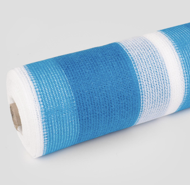 MALLA RASCHELL 80% 2.10 MT AZUL/BLANCO MT LINEAL