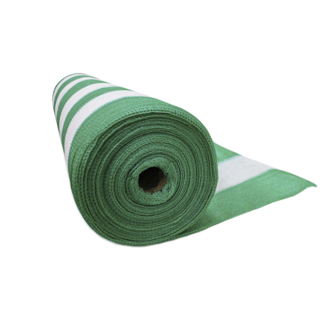 MALLA RASCHELL 80% 2.10 MT VERDE/BLANCO MT LINEAL