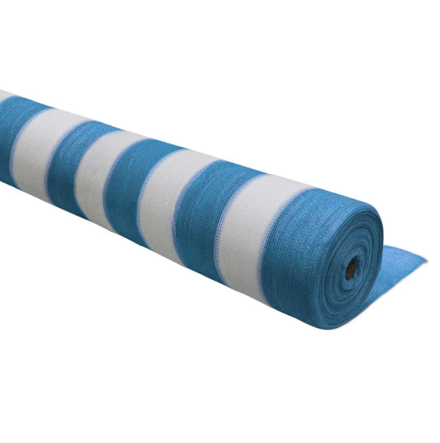 MALLA RASCHELL 80% 4.20 MT AZUL/BLANCO MT LINEAL