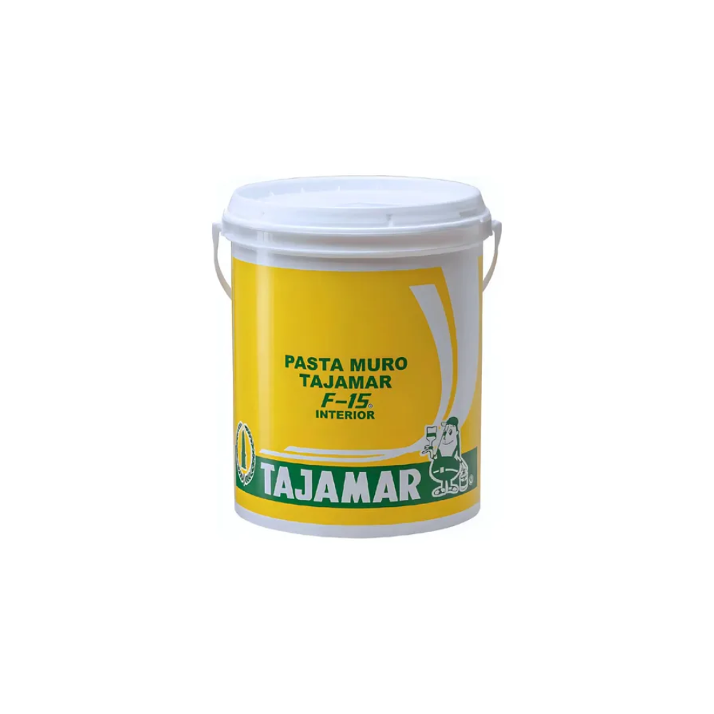 PASTA MURO TAJ INTERIOR F-15 BLANCO 15 KG.