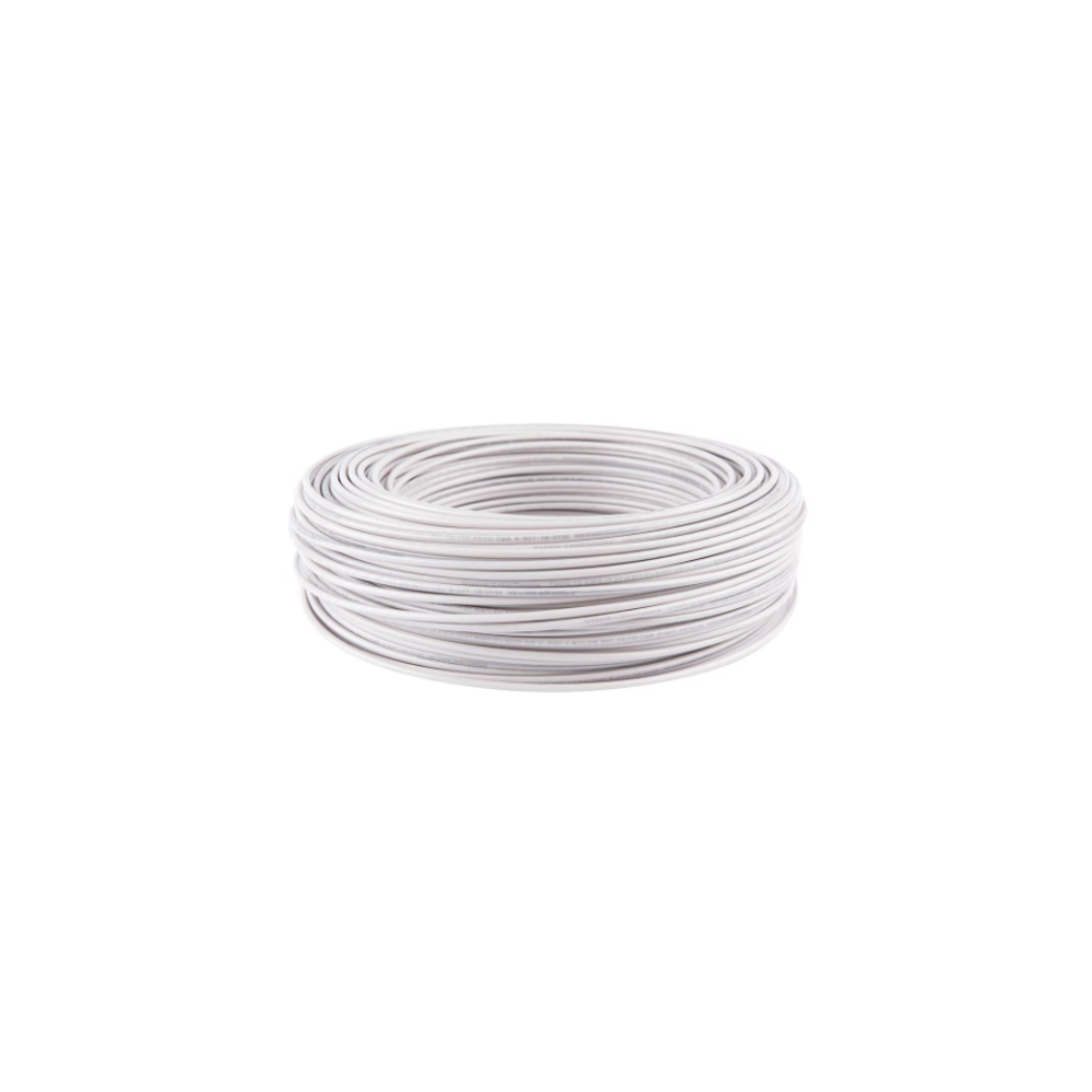 CORDON VVF 3 X 0.75MM2 BLANCO ROLLO 100 MT