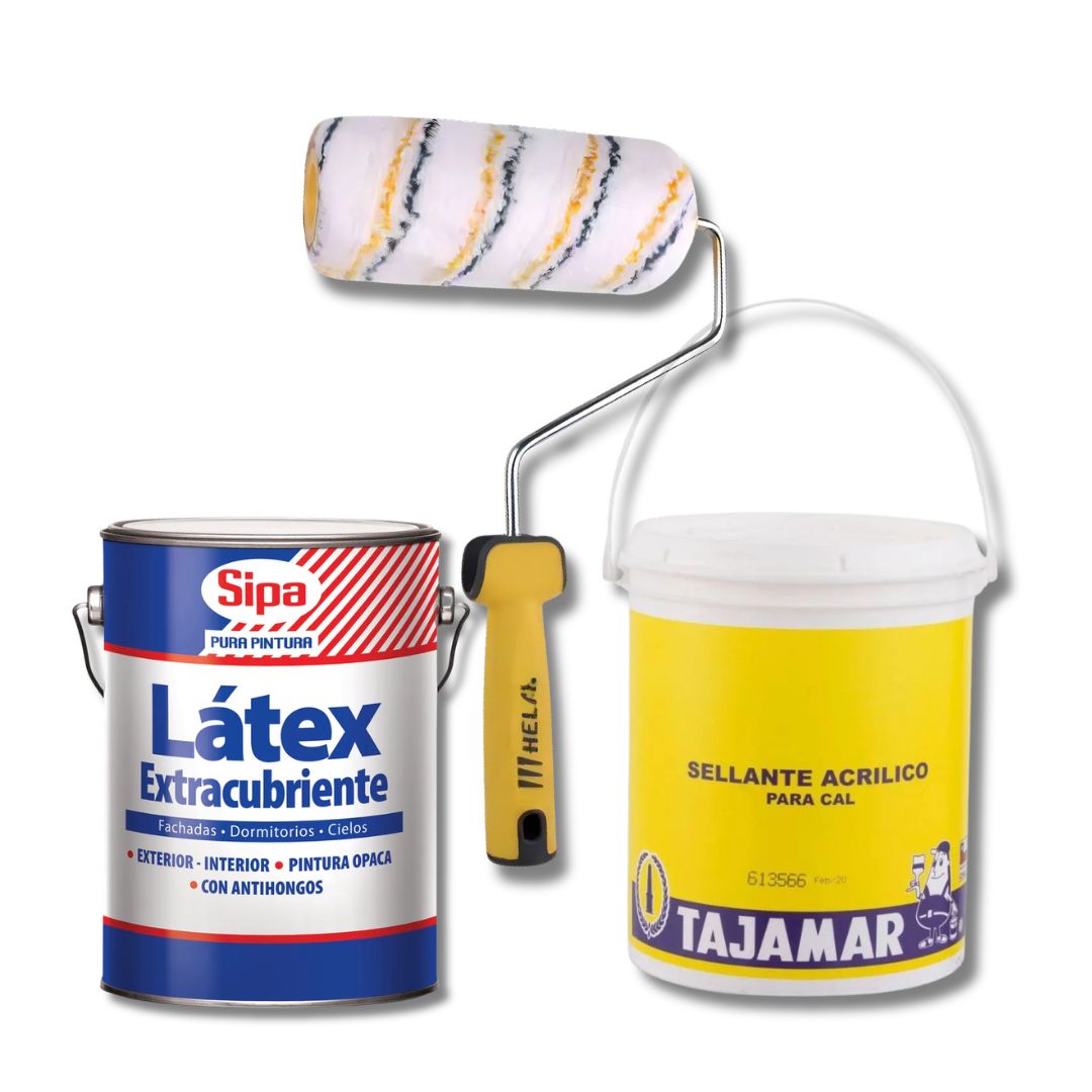Kit intermedio para pintura de fachadas (1)