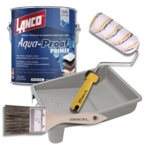 Kit para impermeabilizar la fachada