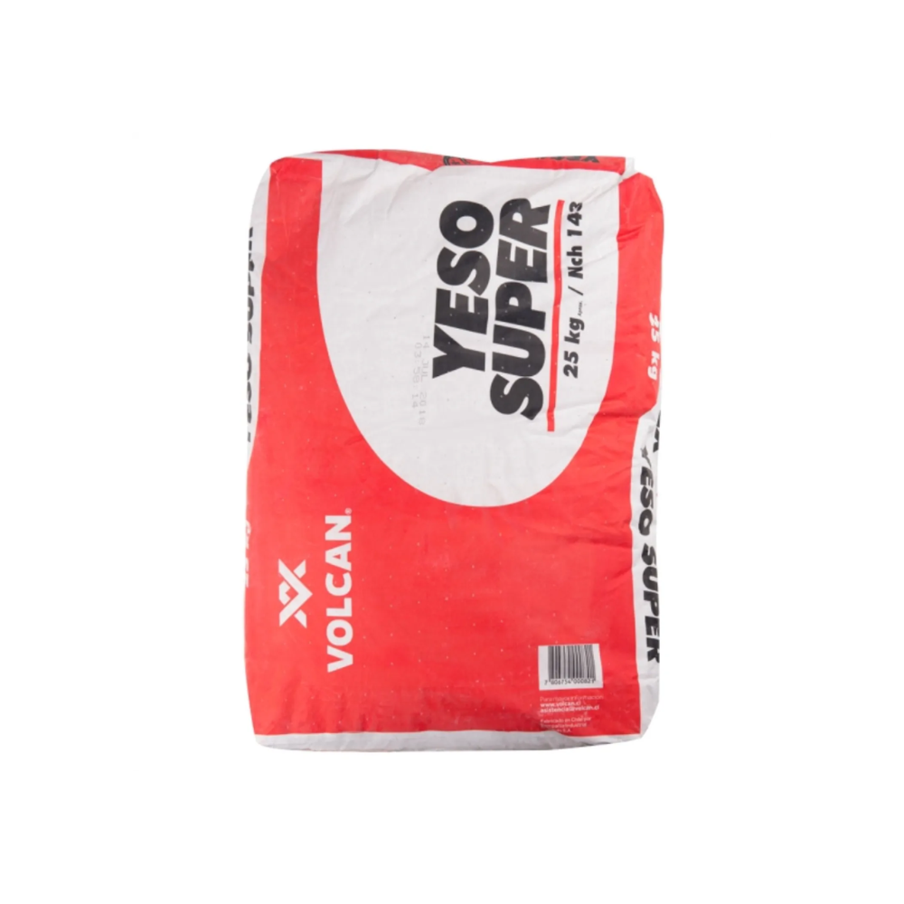 YESO SACO 25KG SUPER VOLCAN