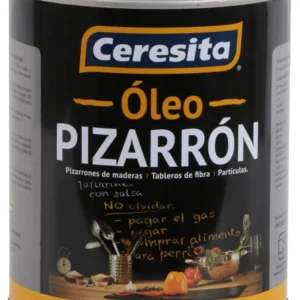 PINT. PIZARRON CER. NEGRO 1/4 GL