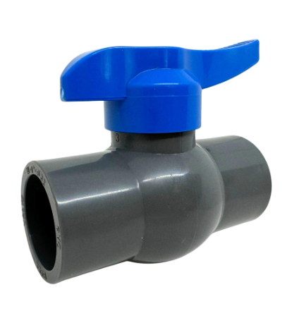 VALVULA BOLA S/HILO PVC CORRIENTE CEM 32 MM