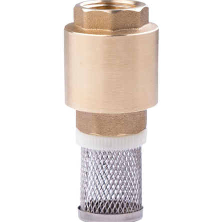 VALVULA DE PIE 3/4REJILLA A.INOX CHINA(CHUPADOR)
