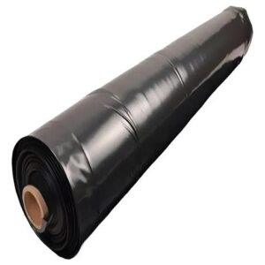 PLASTICO MANGA NEGRO 1.0MT (0.20) ROLLO 100 MT