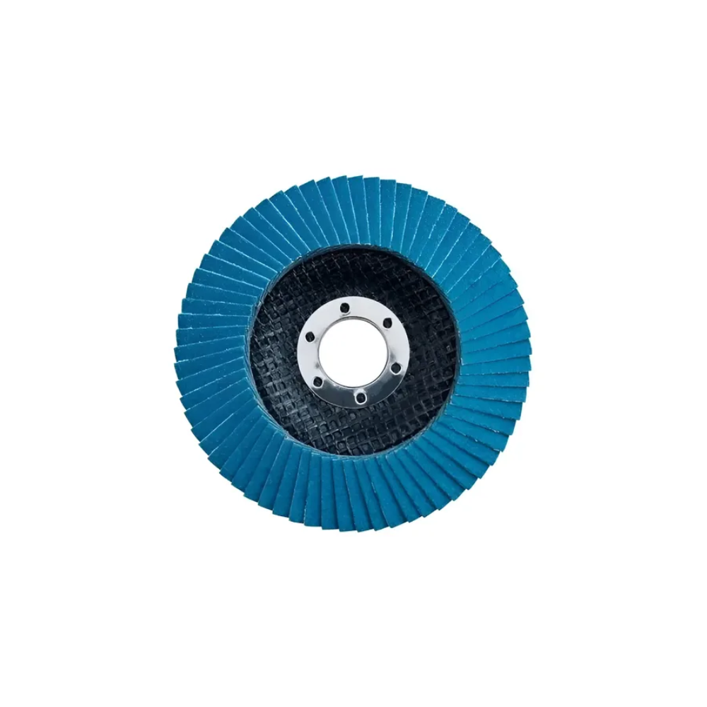 DISCO TRASLAPADO ACERO INOX. 4 1/2 GR 40 ZIRCONIO