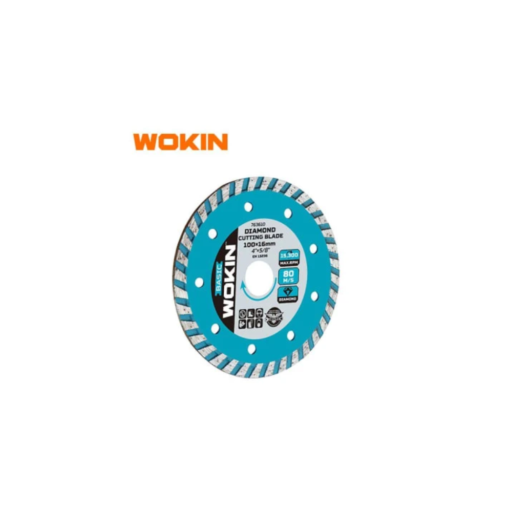 DISCO DIAMANTADO 115MM TURBO WOKIN 763611