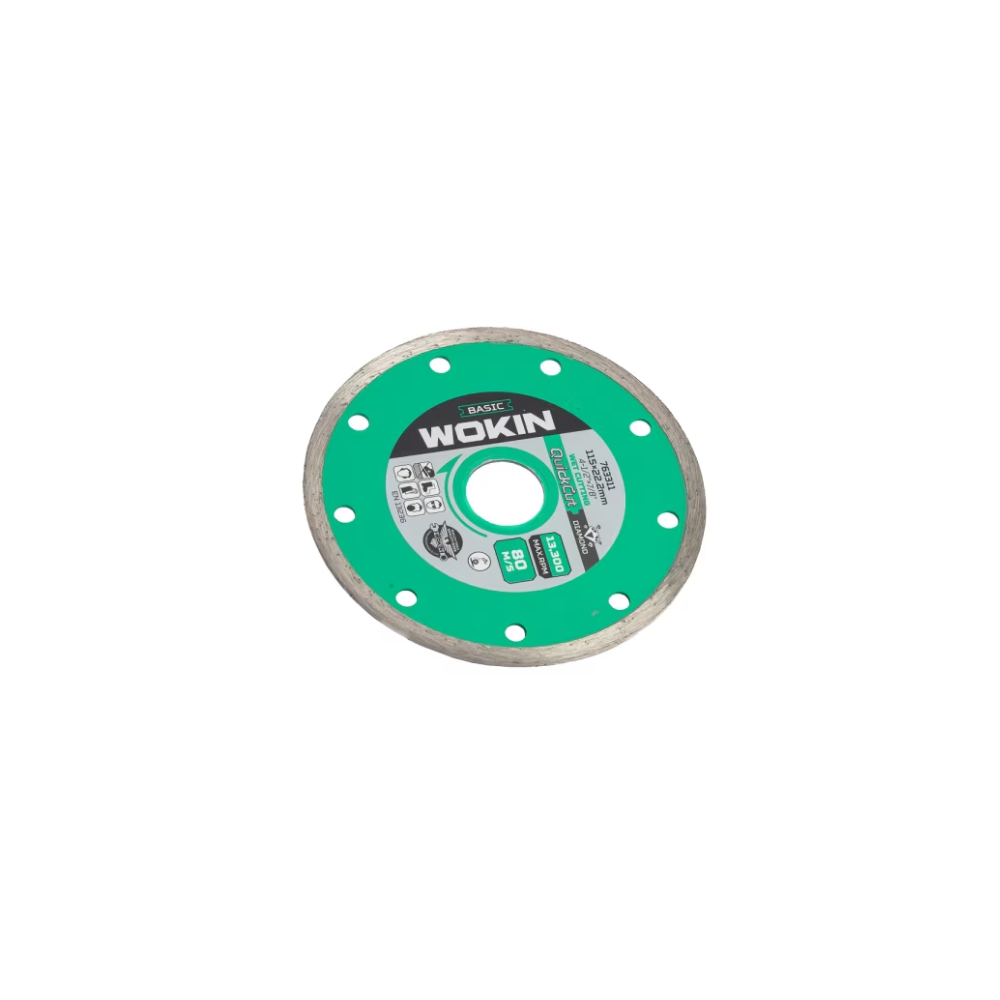 DISCO DIAMANTADO 180MM HUMEDO WOKIN 763218