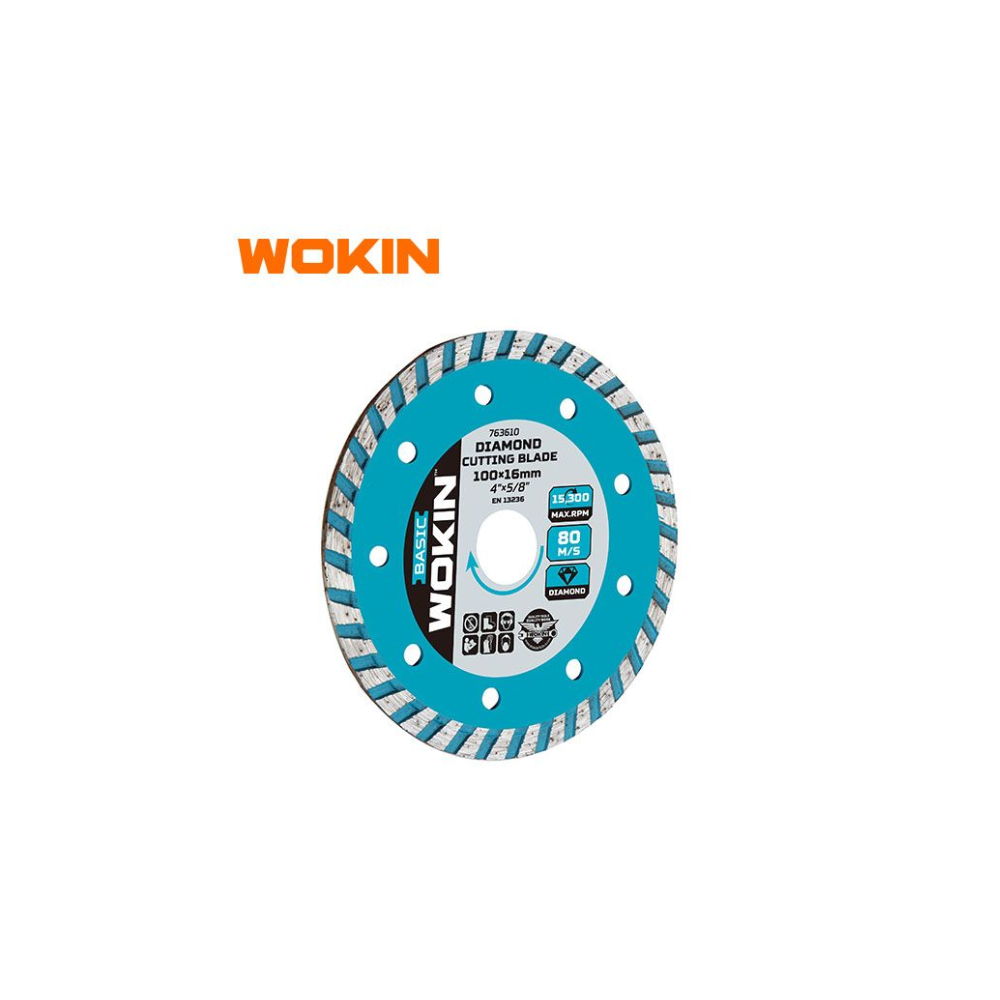 DISCO DIAMANTADO 180MM TURBO WOKIN 763618