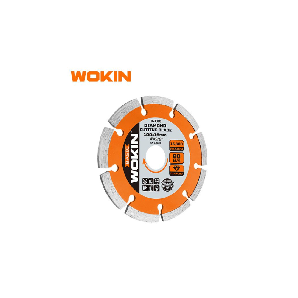 DISCO DIAMANTADO 180MM SECO WOKIN 763118