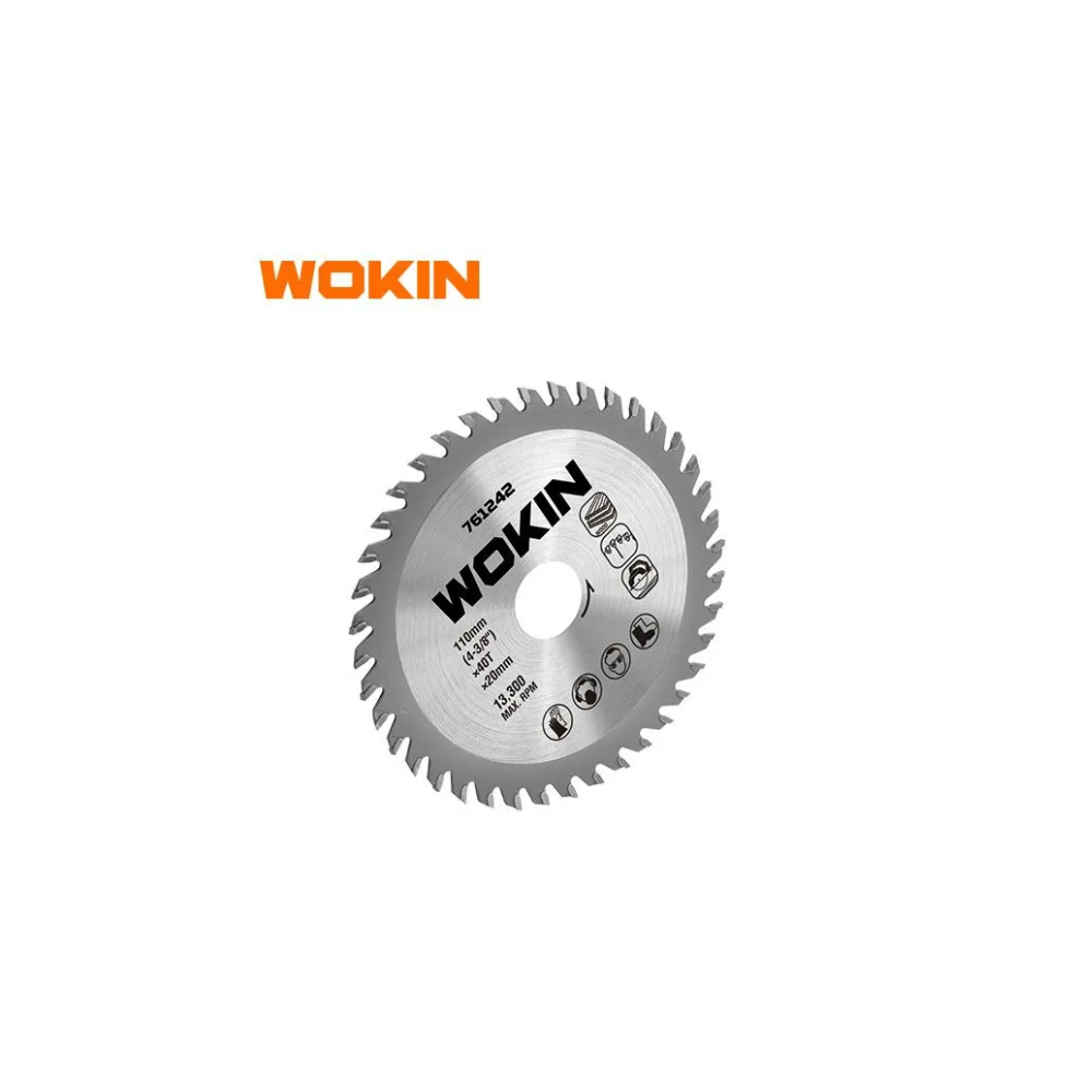 DISCO SIERRA CIRCULAR 7.1/4 24T 30MM WOKIN 761525
