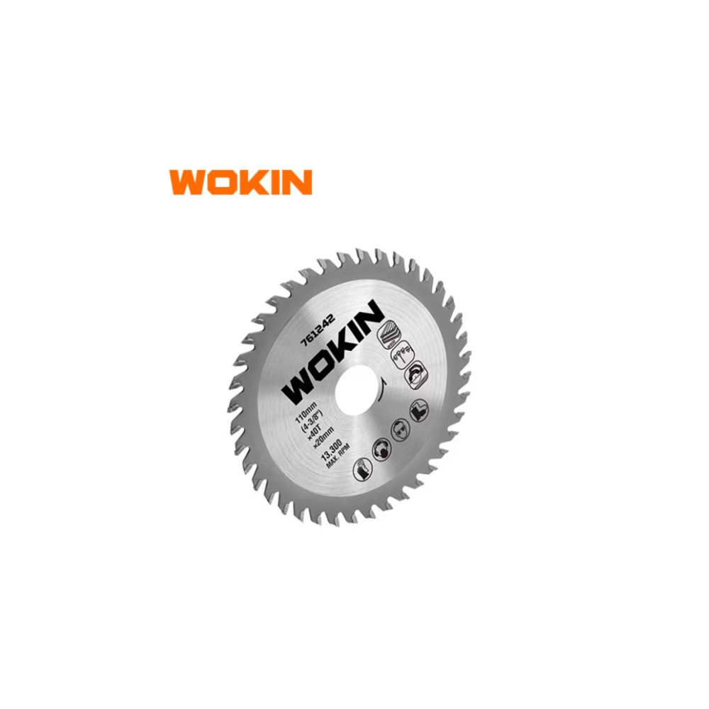 DISCO SIERRA CIRCULAR 7.1/4 40T 30MM WOKIN 761545