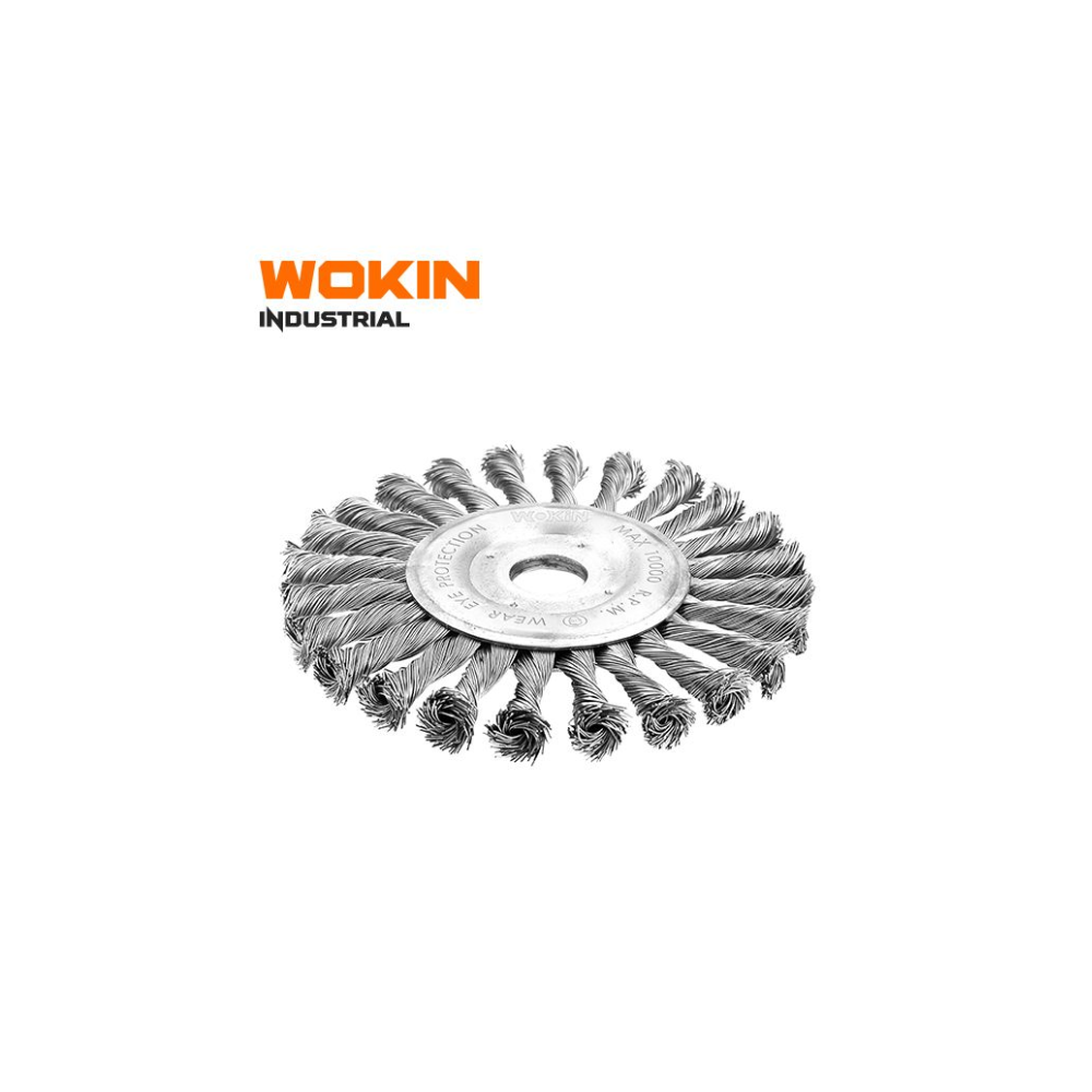 GRATA CIRCULAR ACERO 180MM WOKIN 770607