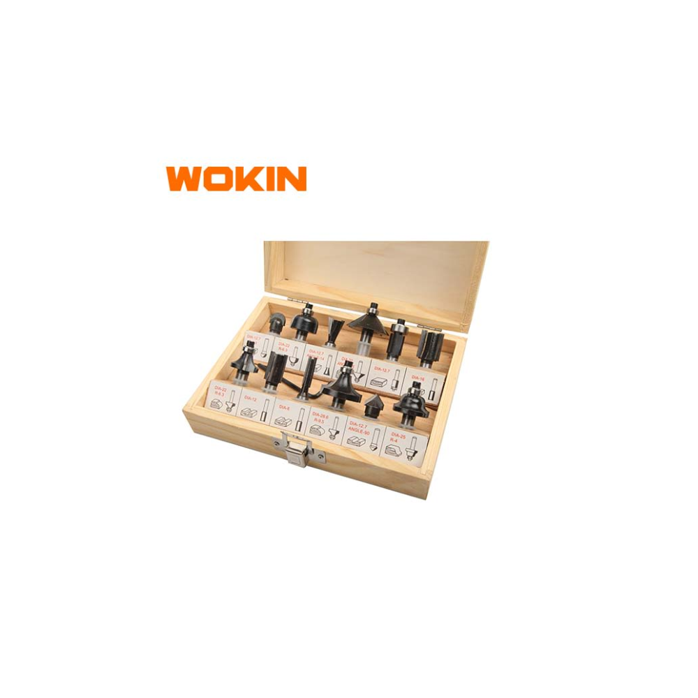SET FRESAS CT 12 PIEZAS WOKIN COD 755812