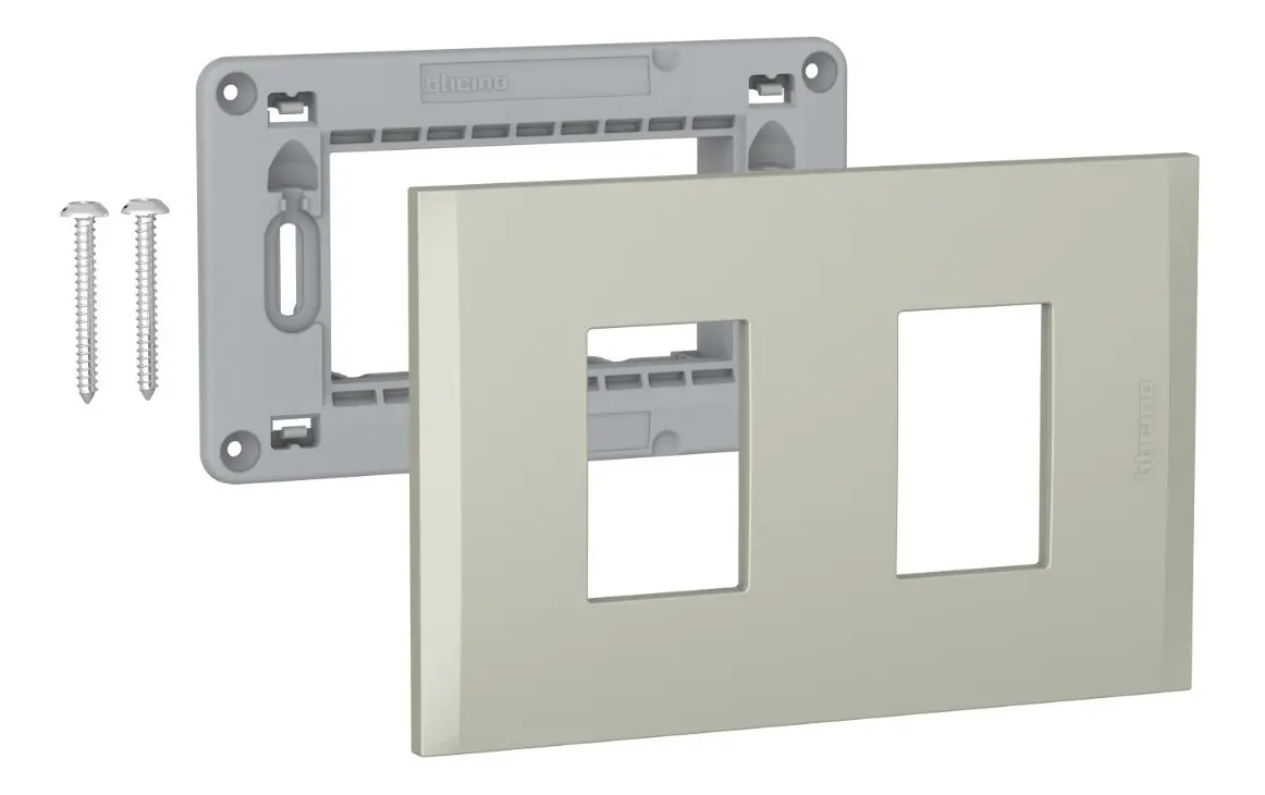 PLACA 2P PLAST C/SOP TERRA NOBILE BTICI AF5S2TI