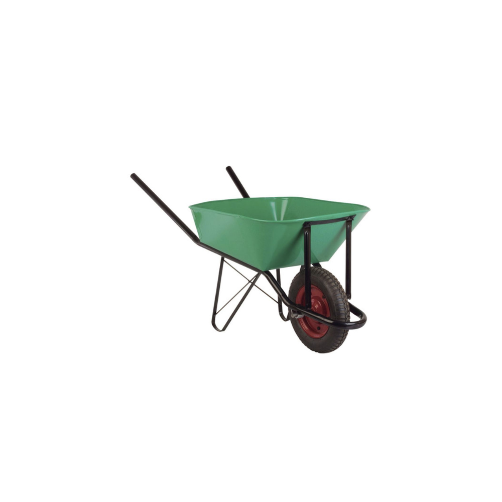 CARRETILLA STANDAR BASICA R/NEUNAT LIOI 60LT VERDE