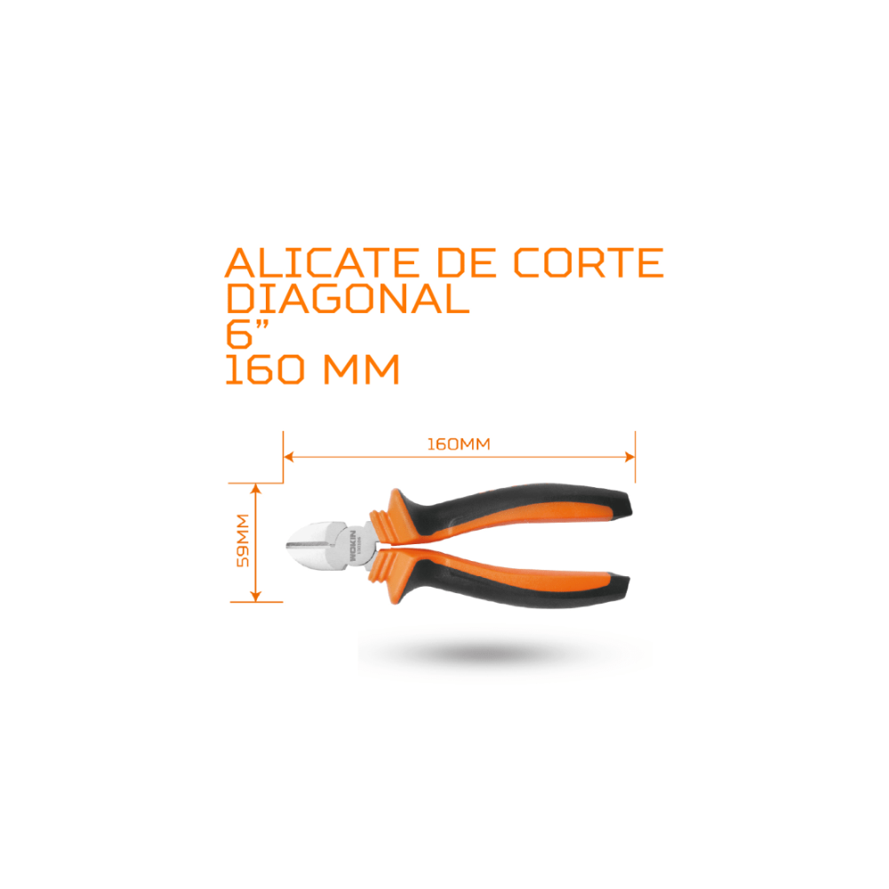 ALICATE CORTE 6" WOKIN 100106 - Imagen 2